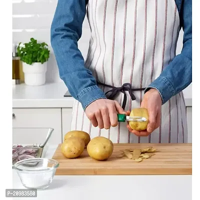 IKEA UPPFYLLD for Peeling Long Root Vegetables Like Carrots or Parsnips ,Potatoes, Cucumber and Squash Bright Green-thumb2