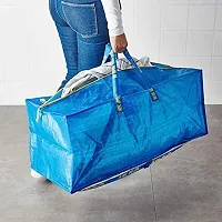 Trunk for Trolley, Blue Bag 76 l (20 Gallon)(Length: 73 cm (28 ?) Depth: 35 cm (13 ?) Height: 30 cm (11 ?) Max. Load: 25 kg (55 lb)) (Pack of 1)-thumb1