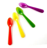 Ikea Boutique Store Kalas Spoon (Multicolour) - Pack of 4 Pieces-thumb1