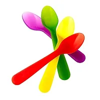 Ikea Plastic Kalas Spoon, Multicolour/Set of 4-thumb2