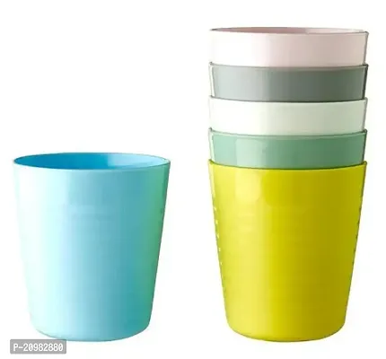 Ikea Mixed Assorted Colours 23 cl Mug (8 Oz) - Pack of 6