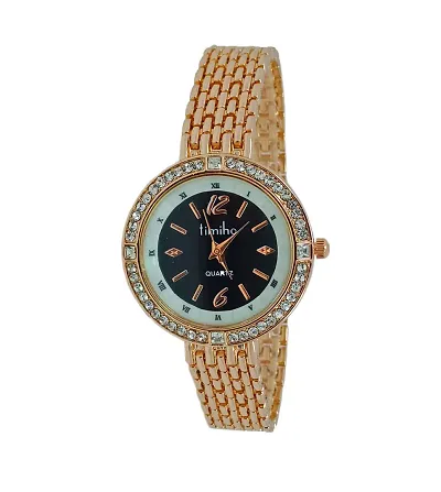 Stylish and Trendy Metal Strap Analog Watch for Women's