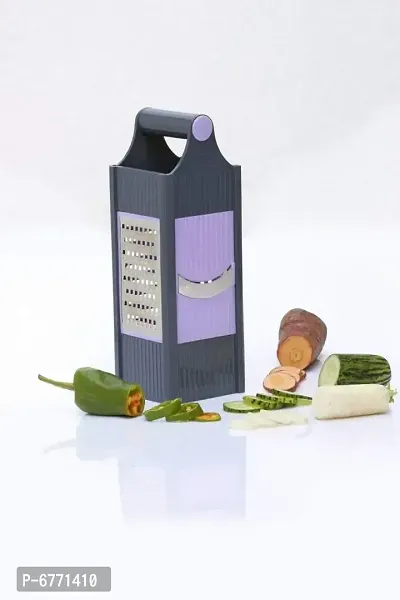Multicolor Plastic 4 In 1 Slicer And Grater-thumb2