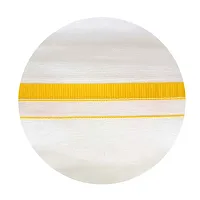 Stylish Cotton Yellow Solid Lungi For Men-thumb2