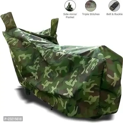 Honda Dio Scooty Cover Waterproof Dust Resistant, Tear Resistant, UV Ray Protection (Jungle Green)-thumb3