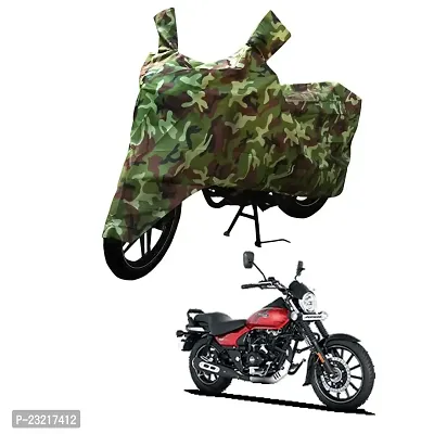 Bajaj Avenger 160 Bike Body Cover Water Resistant Uv Protection (Fozi Green)