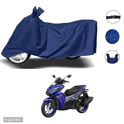 Water Resistant Dustproof Yamaha Aerox 155 Scooty Bike Cover (Navy Blue)