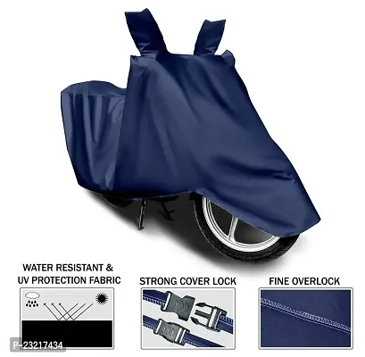 Amarud - Vespa Notte Scooter Cover Water Resistant Dustproof UV Protection Color Navy Blue-thumb3