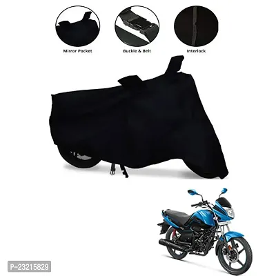 Splendor iSmart Bike Body Cover Water Resistant Uv Protection (Black)