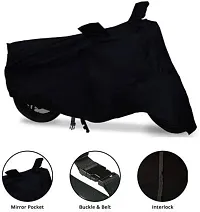 Amarud Bike Cover Waterproof TVS Scooty Pep+ Black-thumb2