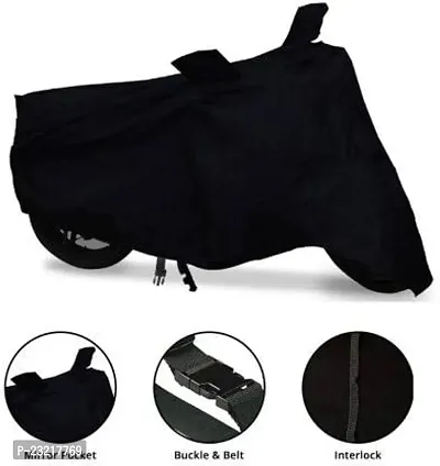 Amarud Bike Cover Waterproof TVS Scooty Pep+ Black-thumb3