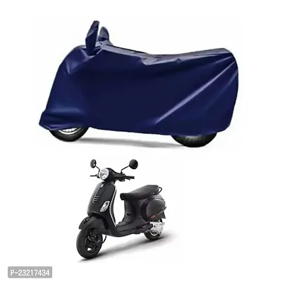 Amarud - Vespa Notte Scooter Cover Water Resistant Dustproof UV Protection Color Navy Blue-thumb0