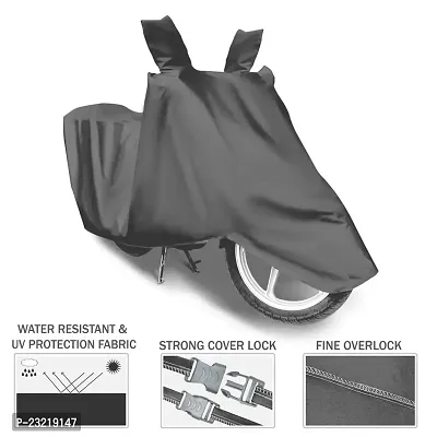 Amarud - TVS Jupiter 125 Bike Cover Waterproof (Gray)-thumb2