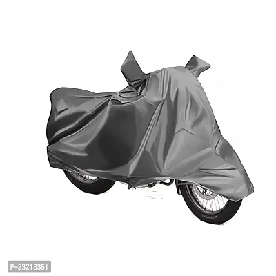 Amarud - TVS iQube Bike Cover Waterproof (Gray)-thumb4