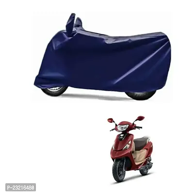 Amarud Bike Cover Waterproof TVS Zest 110 (Navy Blue)