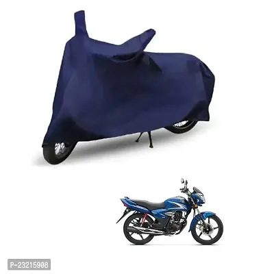 Bike Cover Waterproof for Honda CB Shine (Navy Blue)