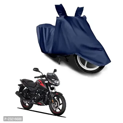 Bajaj Pulsar 150 Bike Body Cover Water Resistant Uv Protection (Navy Blue)