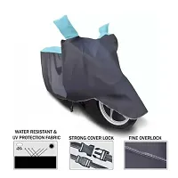 Water Resistant  Dust Proof Two Wheeler Body Cover for TVS Scooty (TVS-Scooty-Pep+)-thumb1