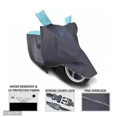 Water Resistant  Dust Proof Two Wheeler Body Cover for TVS Scooty (TVS-Scooty-Pep+)-thumb2