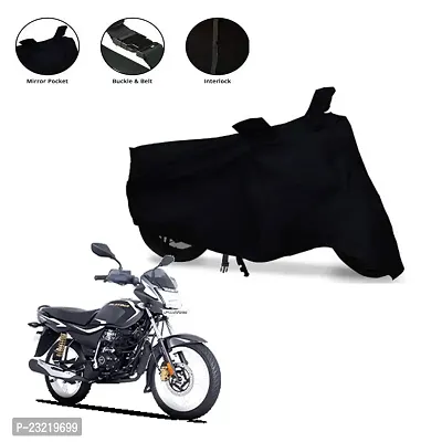 Amarud - XL Motorcycle Bike Body Cover Waterproof for Bajaj Platina 100 Heavy Duty (Gray)