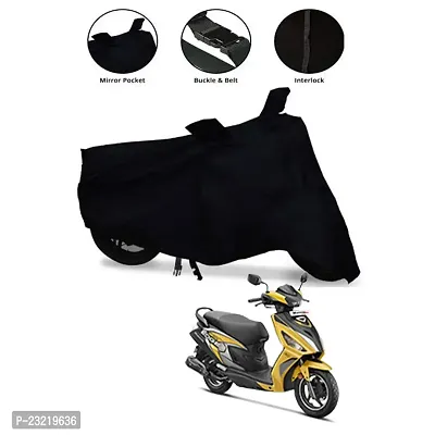 Amarud - Motorcycle Cover Bike Waterproof Outdoor Rain Dust Sun UV Protector for Hero-Electric-Atria (Gray)