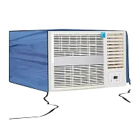 Amarud Universal Navy Blue Window AC Cover for 1.5 Ton Units - Waterproof  Dustproof-thumb1