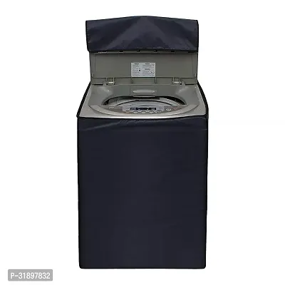 Stylish Polyester Solid Washing Machine Cover-thumb0