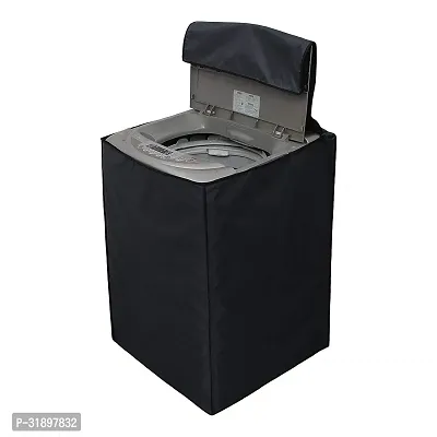 Stylish Polyester Solid Washing Machine Cover-thumb5