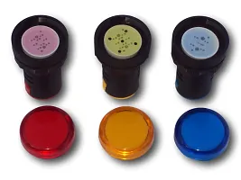 TheCoolio LED Panel Indicator Light in Red, Yellow and Blue Colour-thumb2