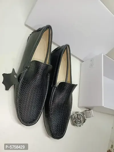 Leather loafers-thumb0