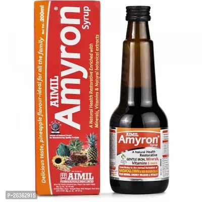Amyron Multivitamins Syrup for Men  Women with 34 Ingredients