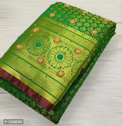 Fancy Art Silk Saree with Blouse Piece for Women