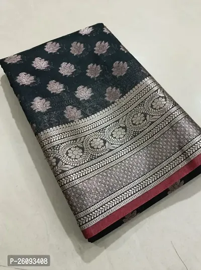 Kanjeevaram Pattu AC Cotton Jacquard Sarees with Blouse Piece