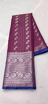 Banarasi Pattu Silk Jacquard Saree with Blouse Piece