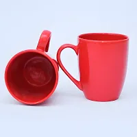 Red Color Ceramic Coffee Mug | Tea Cup For Home  Office Use For Gift-thumb2