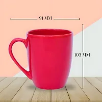 Red Color Ceramic Coffee Mug | Tea Cup For Home  Office Use For Gift-thumb4