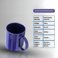 Blue Color Ceramic Coffee Mug | Tea Cup For Home  Office Use For Gift-thumb4