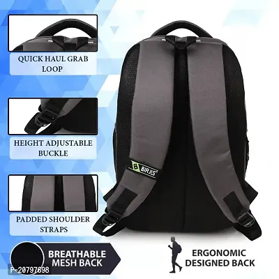 35 L Laptop Backpack Grey-thumb4