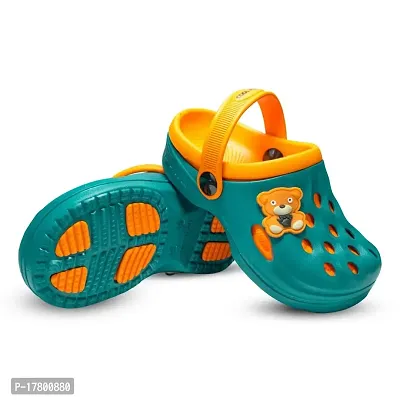 Coolwalk Unisex Kids Slipper I Comfortable EVA Slipper I Between 3 to 12 Year Age (Orange, Numeric_10)-thumb2