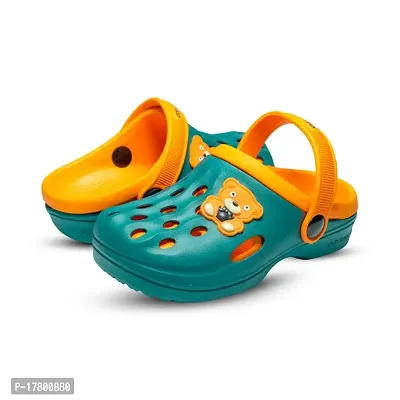 Coolwalk Unisex Kids Slipper I Comfortable EVA Slipper I Between 3 to 12 Year Age (Orange, Numeric_10)-thumb3