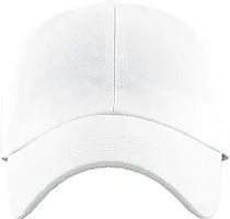 ILLARION Cap for Men Women Topi Unisex Head Branded Boy's Girl's Caps Adjustable Strap Summer Activites Sports Cricket Gym Dance Denim Free Size, Pack of 1-White, (ILWDPC01-05)-thumb3