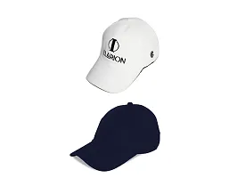 ILLARION Combo Denim Cap of 2 Mens and Womens Stylish Caps Men for All Fashion Sports Dating Workout Scooty Driving Running Hat for Boys and Girls All Indoor Outdoor Activities, ILL-C61-thumb1