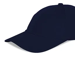 ILLARION Cap for Men Women Topi Unisex Head Branded Boy's Girl's Caps Adjustable Strap Summer Activites Sports Cricket Gym Dance Denim Free Size, Pack of 1-Blue, (ILWDPC01-02)-thumb4