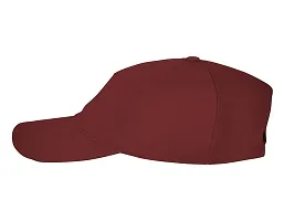 ILLARION Head Caps for Men Unisex Mens Caps with Adjustable Strap in Summer for Men Caps Men for All Sports Cap for Girls caps Gym Caps for Men Women Cap Sports Caps for Men-Maroon, (ILLRNA1-4)-thumb2