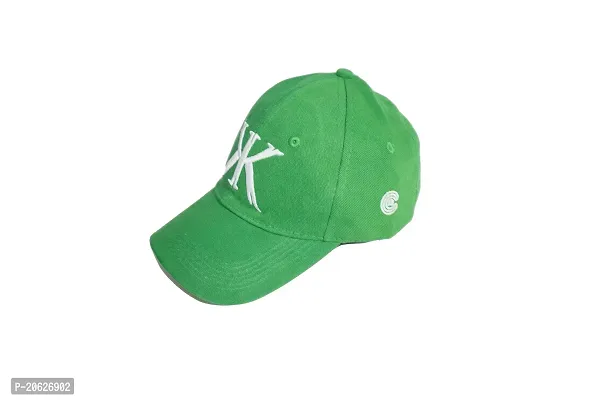 ILLARION Cap for Men Women Topi Unisex Head Branded Boy's Girl's Caps Adjustable Strap Summer Activites Sports Cricket Gym Dance Denim Free Size, Pack of 1-Green, (ILWDPC02-03)-thumb5
