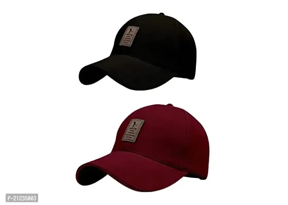 Classic Cotton Unisex Cap Pack Of 2