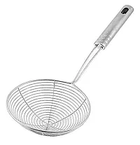 Canberry Combo Of Stainless Steel Deep Fry Strainer And Soup Strainer, Deep Fry-thumb1