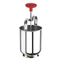 Divit Stainless Steel Medu Vada Maker with Spatula & Oil Brush mendu WADA Machine, mendu WADA Maker with Spatula & Oil Brush Pack of 1-thumb1