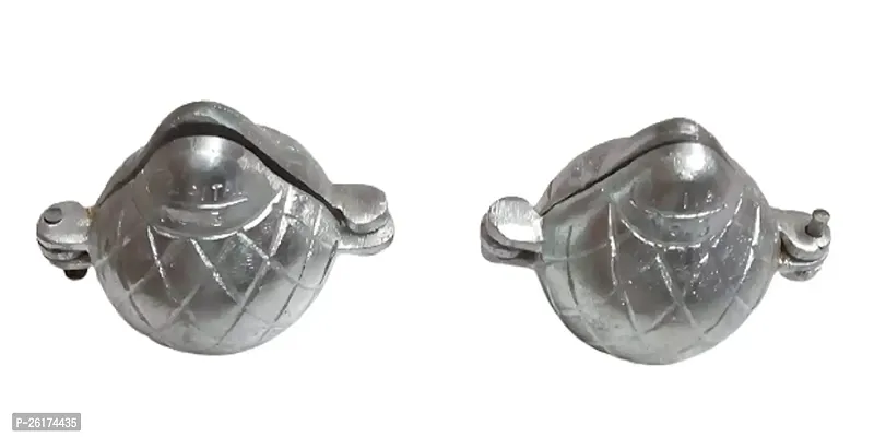 Aluminium Modak Maker Machine, Press Mould For Modak Making- Silver (Pack Of 2)-thumb2