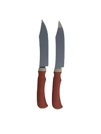 Canberry Stainless Steel Kitchen Knife for Kitchen (Set of 4, Red)-thumb2